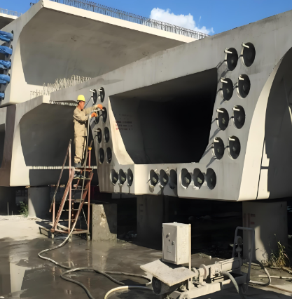 武江压浆料施工流程及注意事项